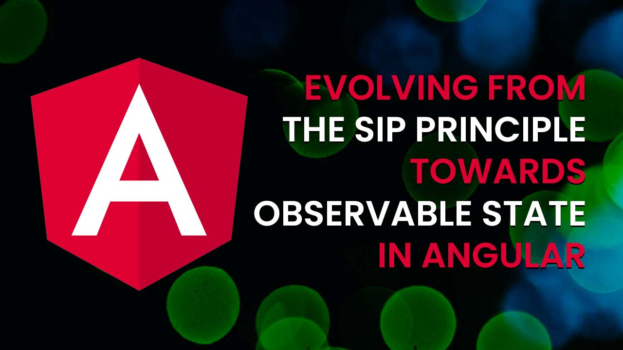 Evolving from the SIP principle towards Observable state