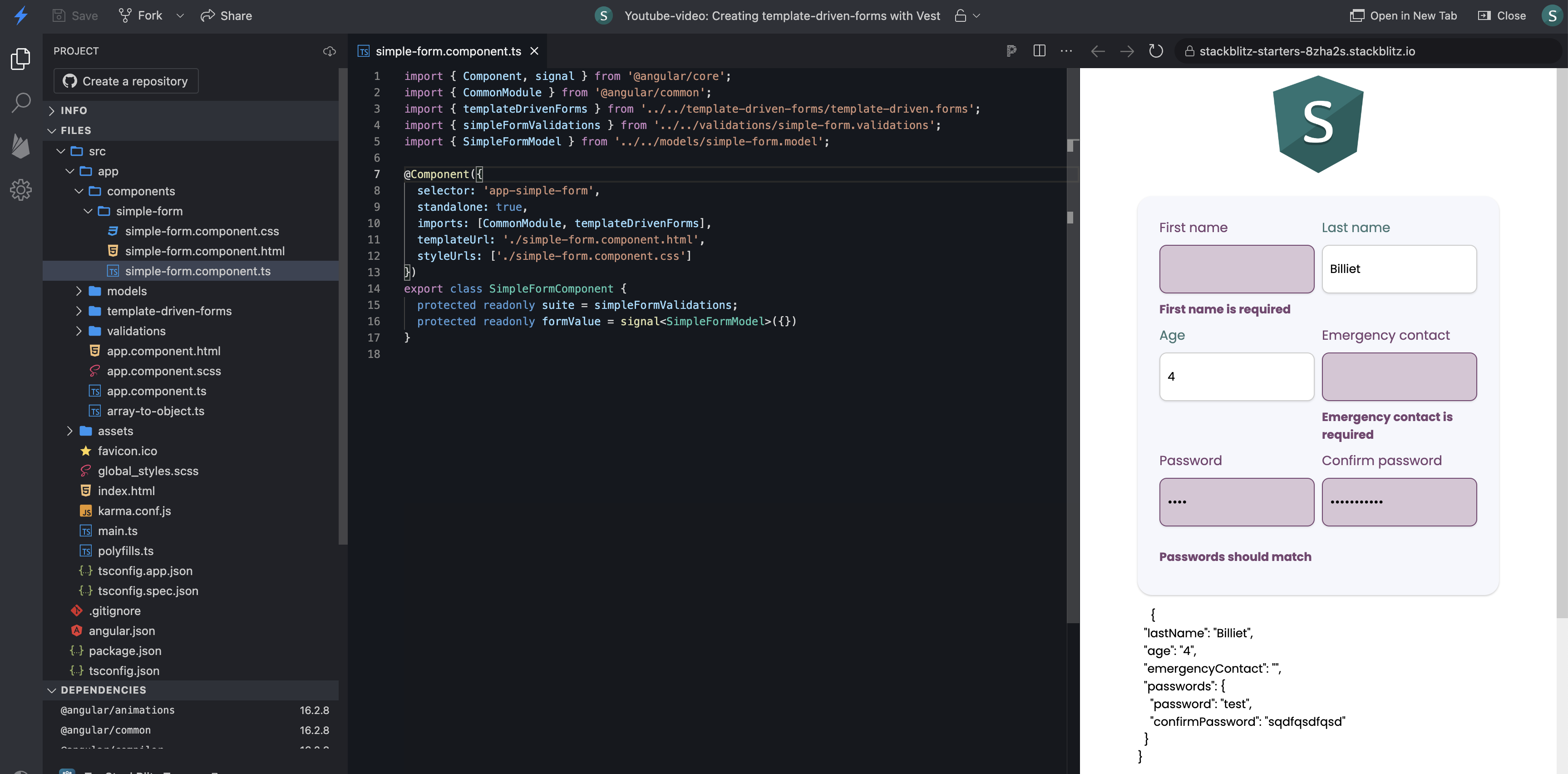 I open-sourced my Angular Template-driven Forms Solution | simplified ...