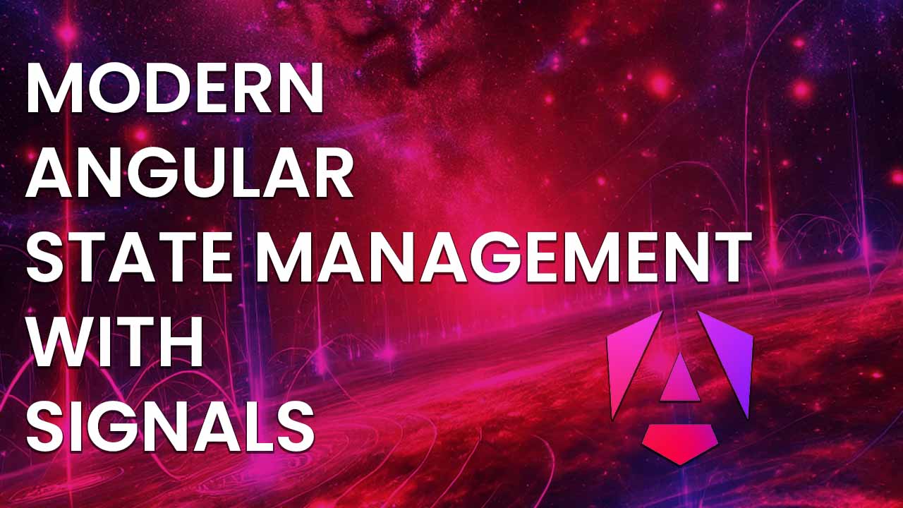 Modern Angular State management with signals